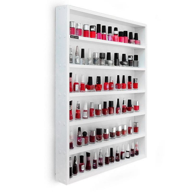 Rak kayu/Rak Tempel dinding/Rak display/Rak kutek/Rak oil/Rak hotweels/Rak 6 susun