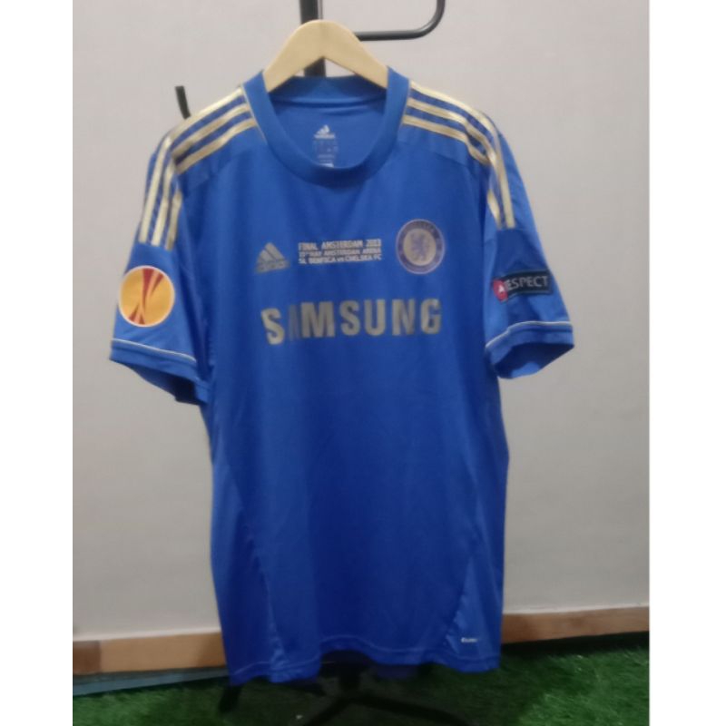 JERSEY CHELSEA HOME FINAL UEFA EUROPA LEAGUE 2013 NAMESET (TORRES) #9 SIZE L