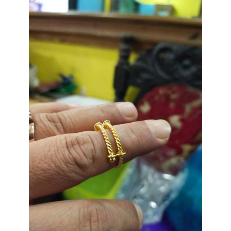 Acc Cincin Emas 24K Kadar 99,99%.