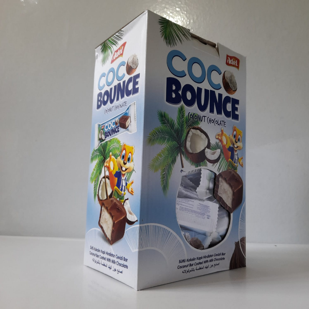 

Coklat isi Kelapa Coco Bounce Coklat Turki/Arab Oleh Oleh Haji Umroh