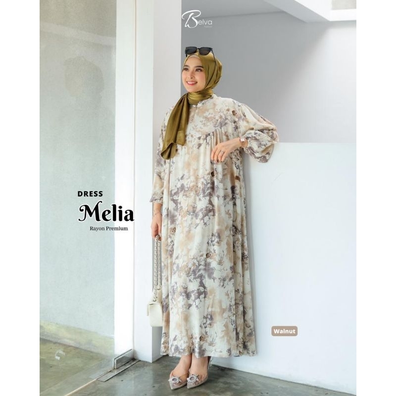 MELIA DRESS BELVA FASHION TERBARU TERKINI//GAMIS TERBARU//GAMIS TERKINI//DRESS TERBARU//DRESS TERKIN