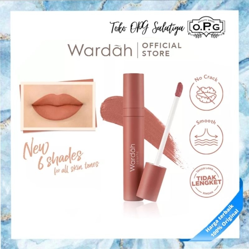 WARDAH Wardah wardah - WARDAH Wardah wardah Velvet Matte Lip Mousse - Velvet Matte Lip Mousse Wardah