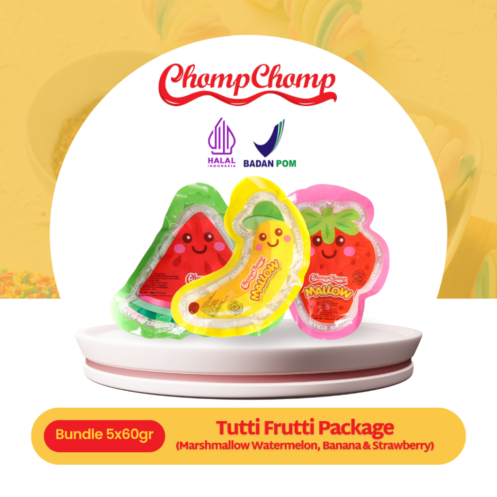 

Tutti Frutti Mallow Package - Chompchomp Marshmallow