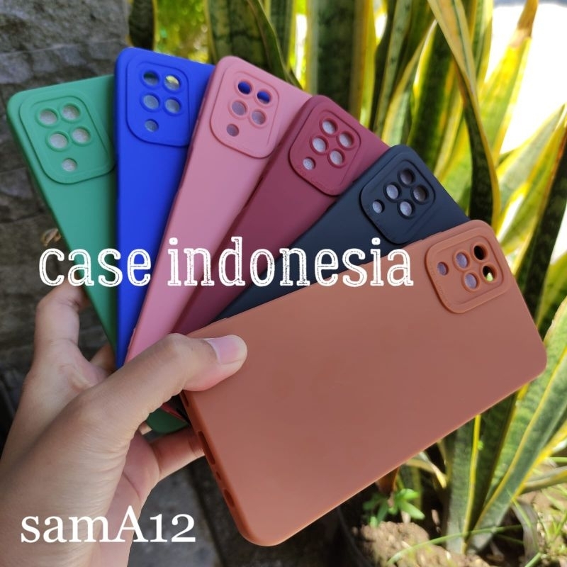 Soft Case Silikon Case Pro Camera Samsung A12