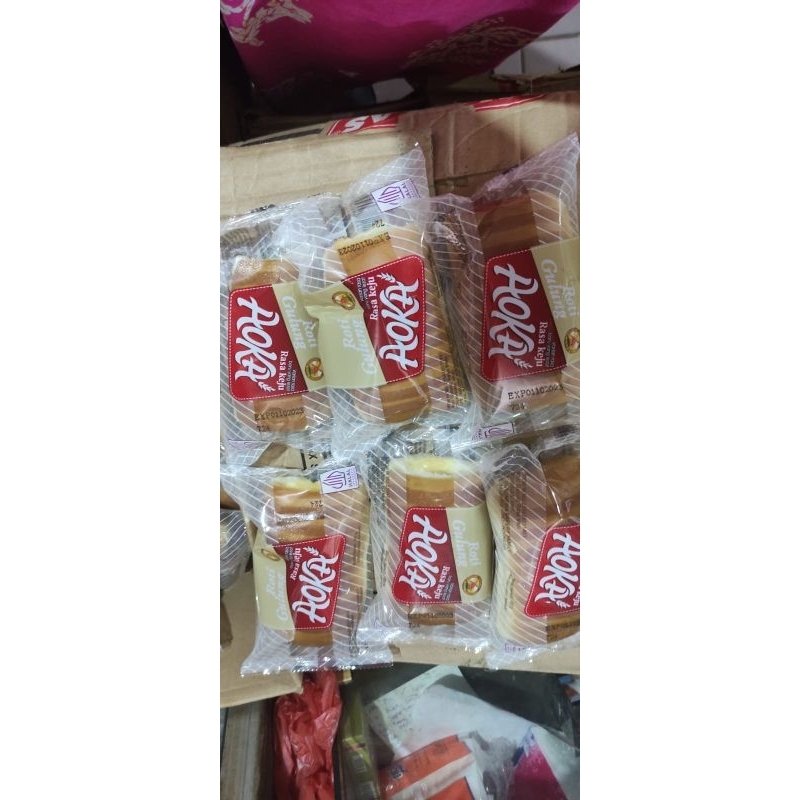 roti aoka keju isi 6 pcs