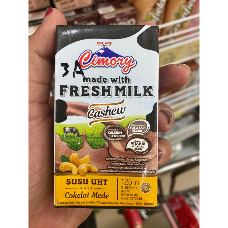 

SUSU CIMORY CASHEW & CHOCO MALT 125 Ml