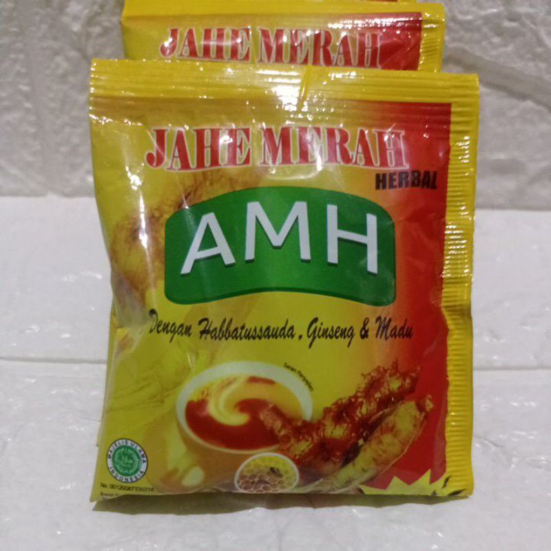 

AMH Jahe merah 20 gram renceng isi 10