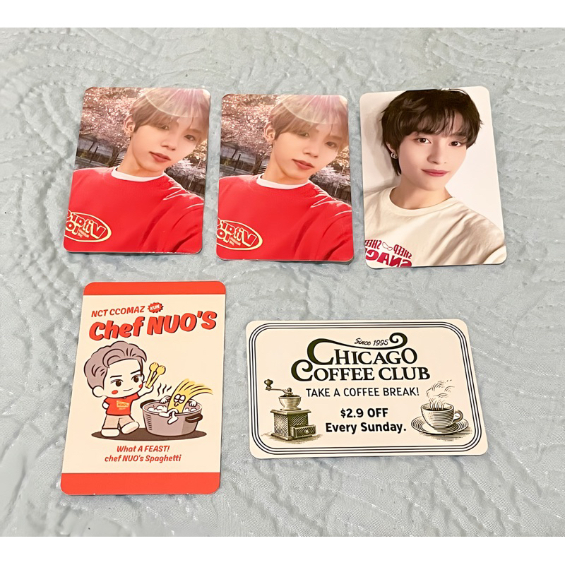 Photocard TC Ccomaz 2nd MD Shotaro Yangyang Kun Johnny