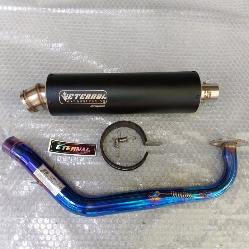 (original ) knalpot racing eternal aerox nmax pcx 150 adv 150 Vario 125/150 Vario 160 full system