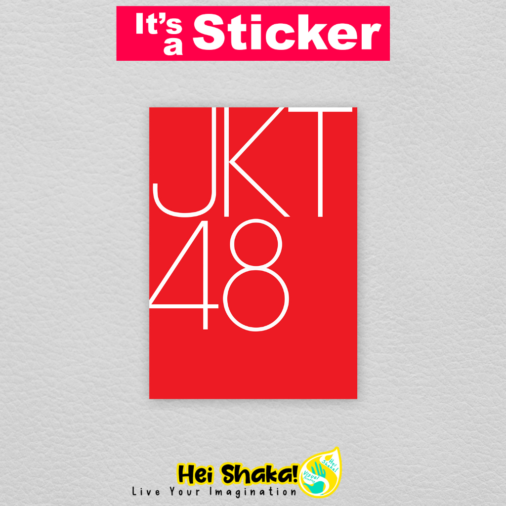 

Stiker JKT48 Sticker Musik Idol Grup Band Vinyl Anti Air