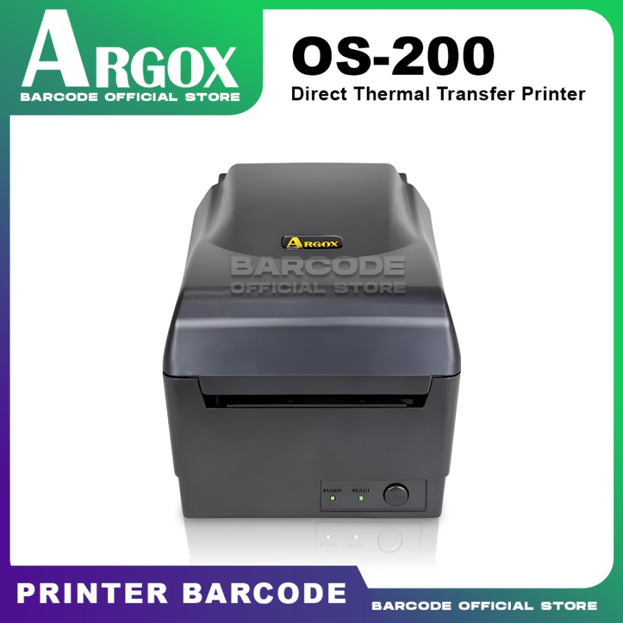 Printer Barcode Argox OS-200 / OS200 / OS 200 Cetak Sticker Label Pengiriman Barang