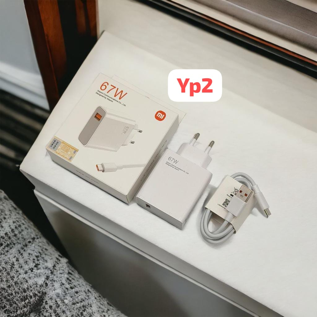 Original Adaptor Charger POCO 33W / 67W Turbo Charge Charging Cas