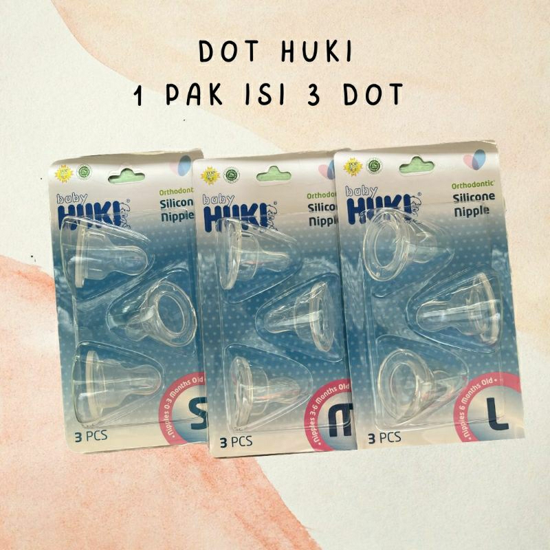 Dot huki / niple huki / dot gepeng huki / dot huki isi 3pc