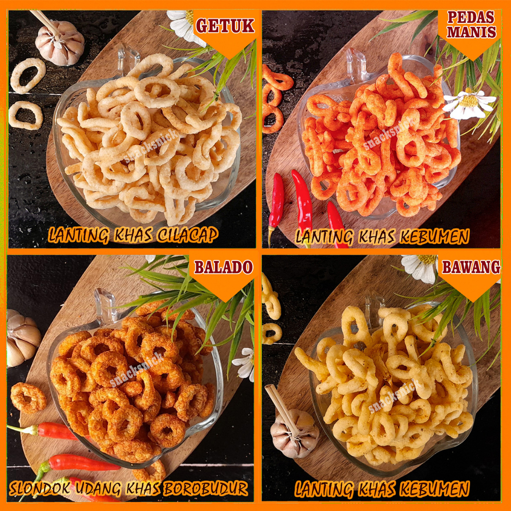 

Lanting kebumen 150gr / Klanting singkong PROMO