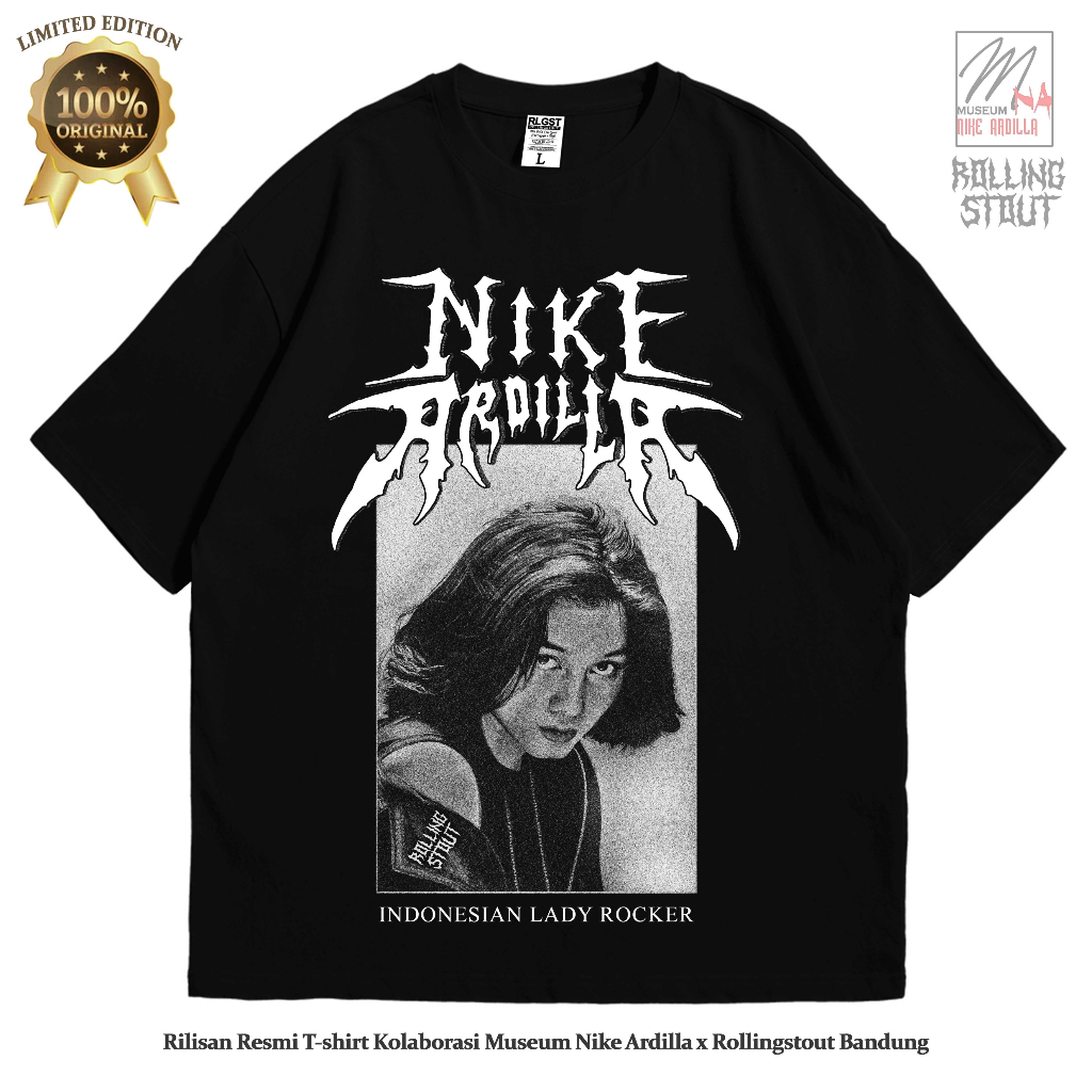Rollingstout x Museum Nike Ardilla - T-shirt Nike Ardilla Lady Rocker