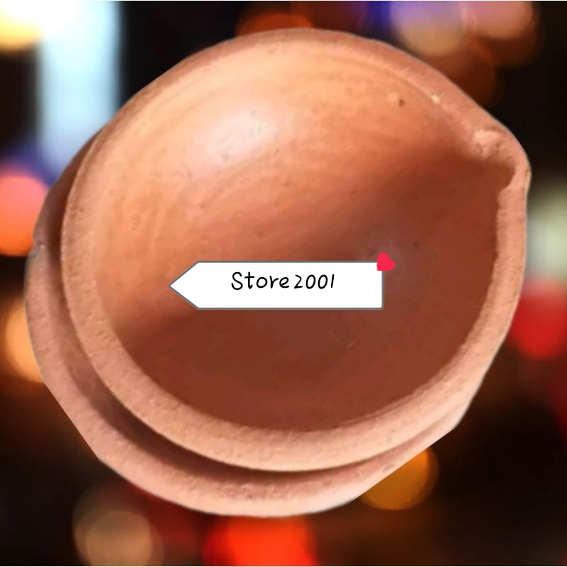 kowi tanah liat alat  pelebur mas  10cm