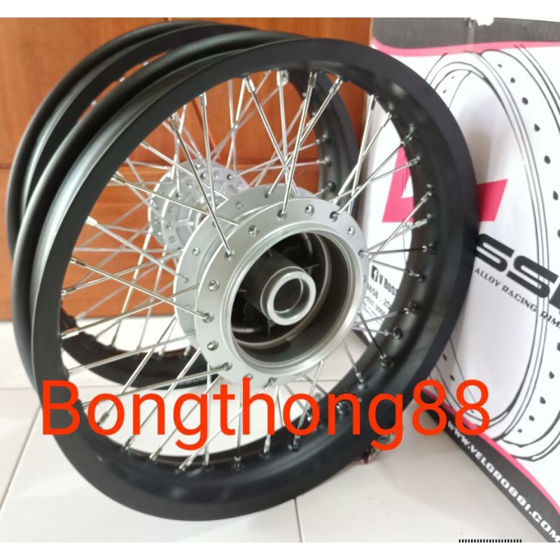 Paketan Velg Rossi Verza Cb Verza 215 250 300 ring 17  Verza Tromol jari jari velg plus stell rakit