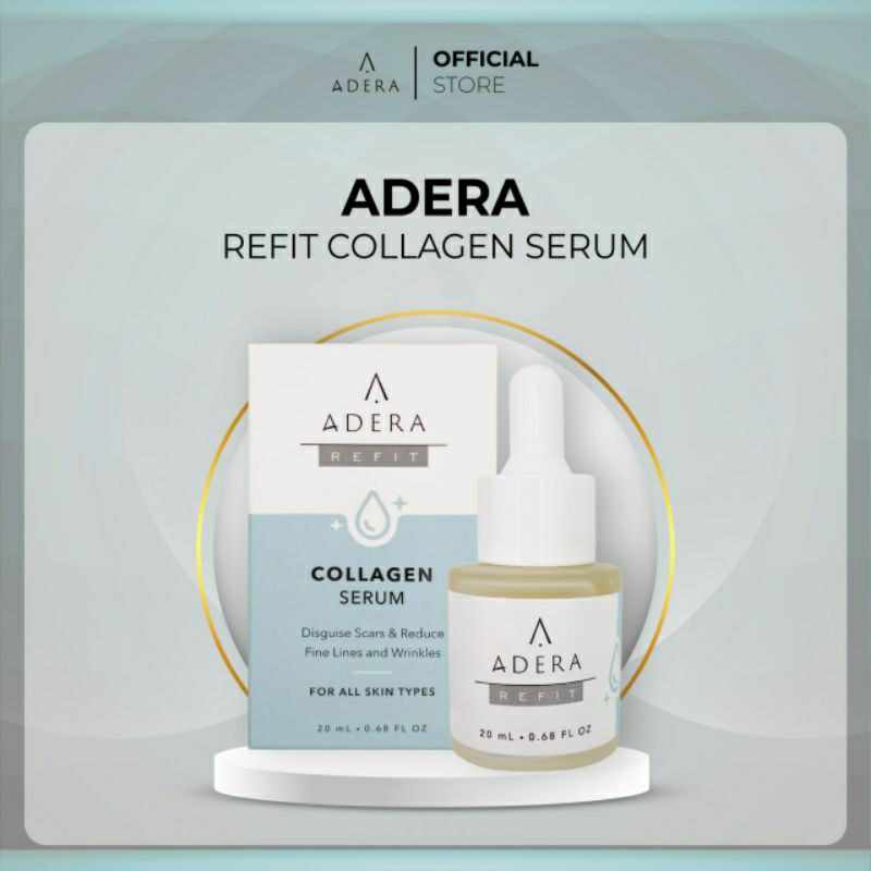 ADERA REFIT COLLAGEN SERUM MENCERAHKAN