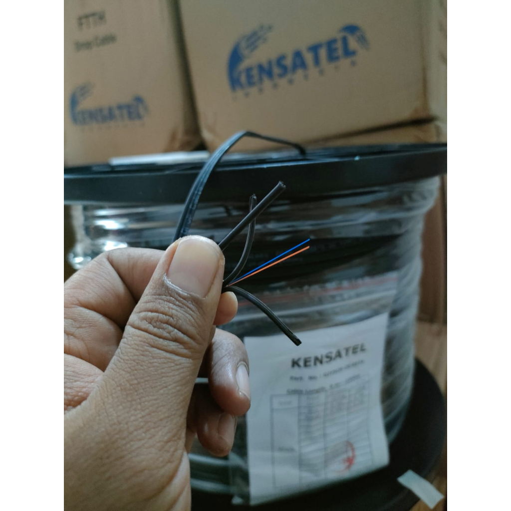 dropwire 2 core 3 sling 1000m
