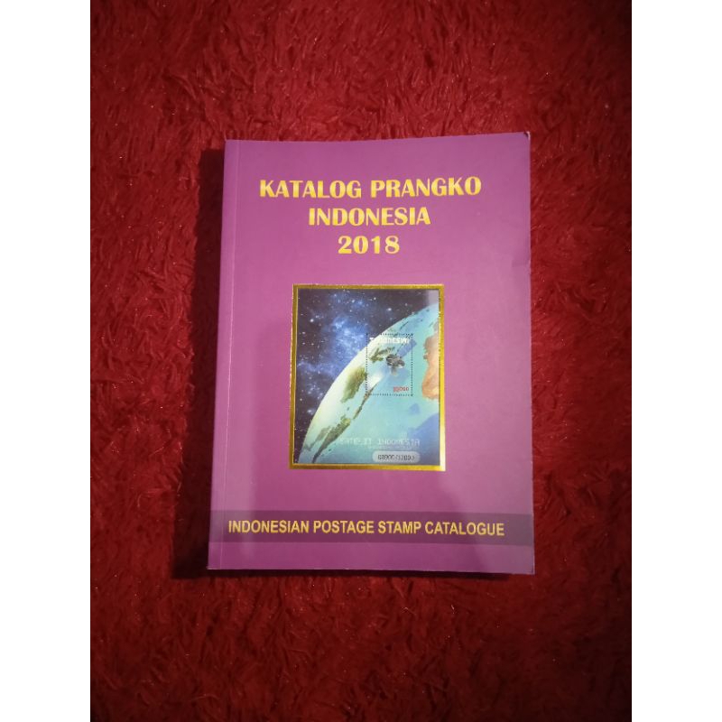 ( preloved ) katalog prangko Indonesia 2018 ori