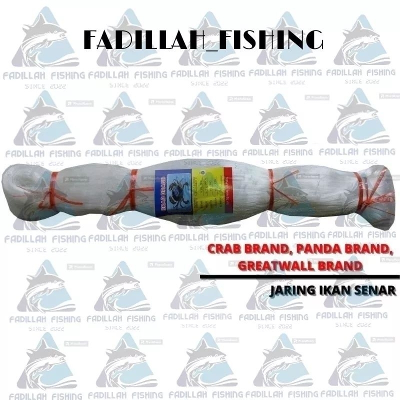 JARING IKAN/BURUNG SENAR UKURAN 0,30 - 100x100 TATE