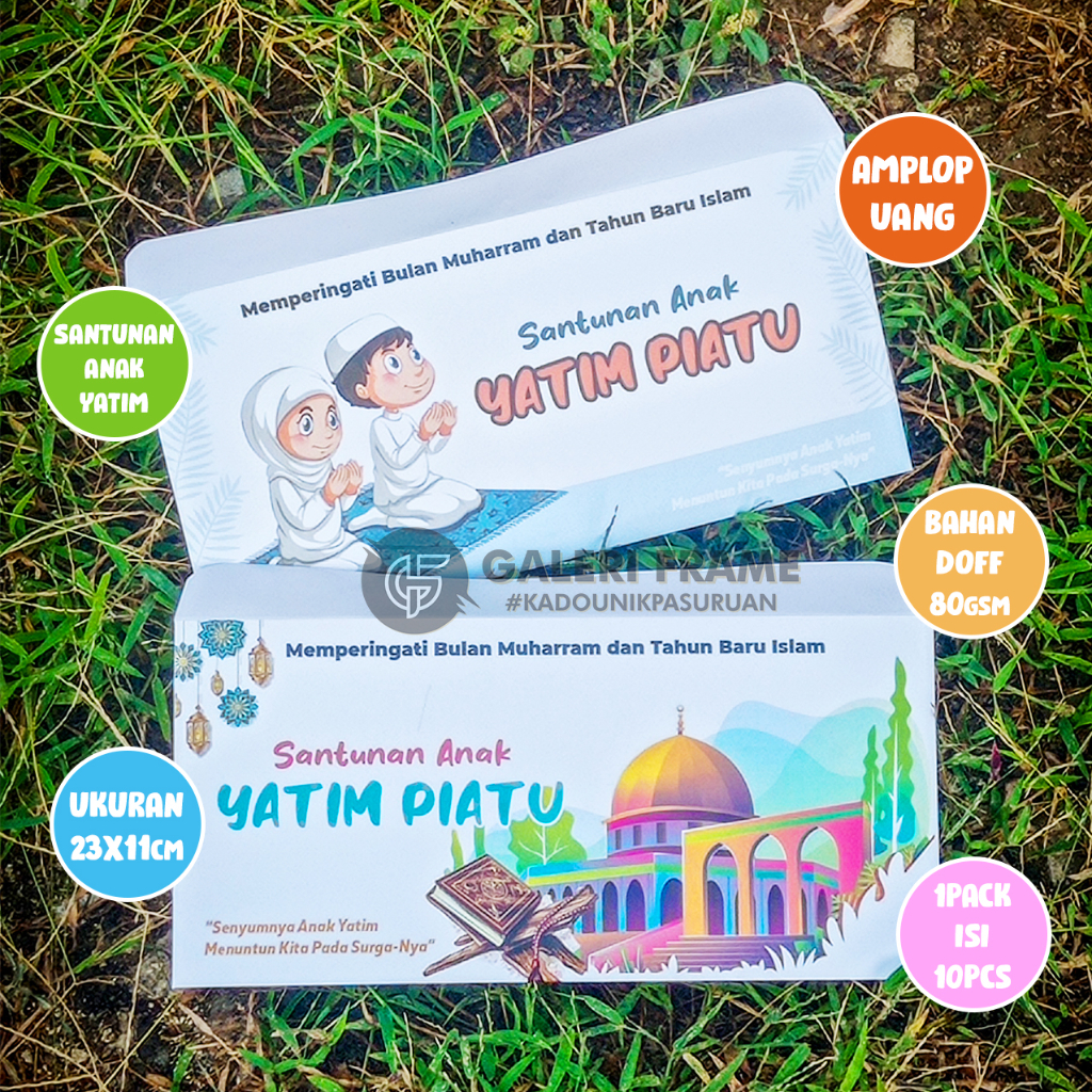 

AMPLOP BESAR UNTUK UANG SANTUNAN ANAK YATIM PIATU BERTEMA KARTUN UNTUK DIBULAN MUHARRAM / TAHUN BARU ISLAM PAKAI AMPLOP MENARIK DAN KEREN TENTUNYA
