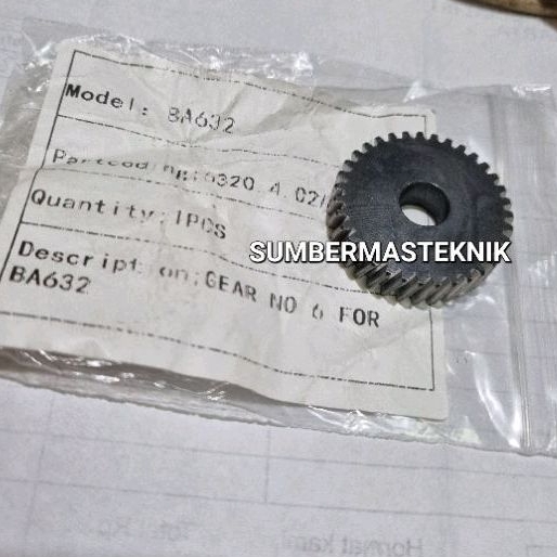 GEAR DOLIZ BA632 GIGI MESIN BOR DOLIZ 10MM BA 632 GEAR BA632 DOLIZ ORIGINAL