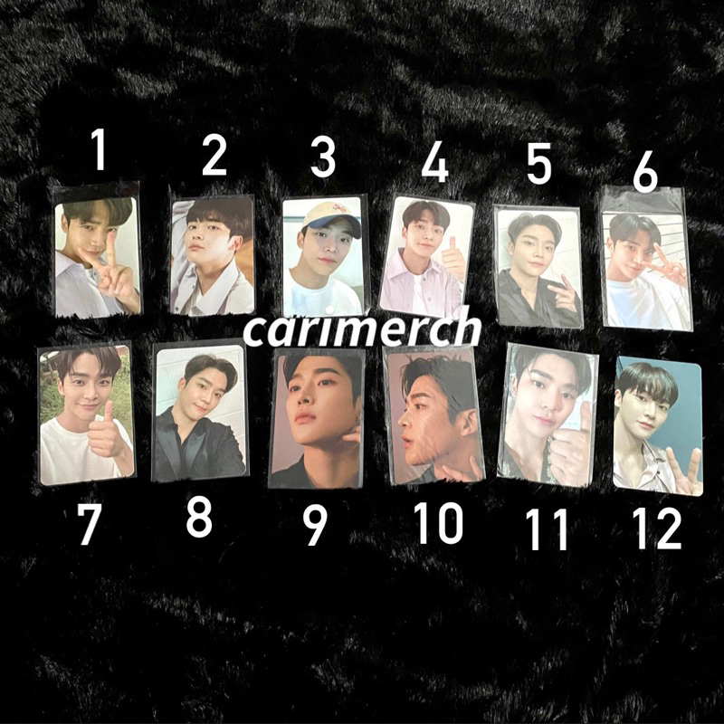 SF9 - PC ROWOON PHOTOCARD TURN OVER COMMA | 𝙘𝙖𝙧𝙞𝙢𝙚𝙧𝙘𝙝
