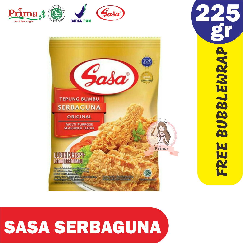 

Sasa tepung bumbu original 225gr