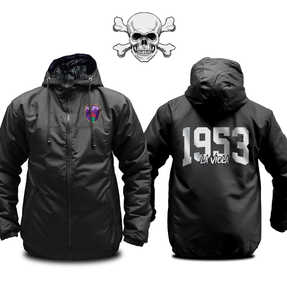 Jaket Persita Tangerang 1953 Parasut Semi WF Jaket Pria Hooligans Elegan