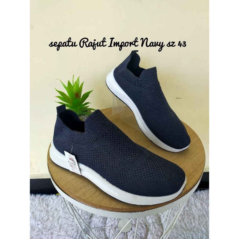 sepatu Rajut Import Pria