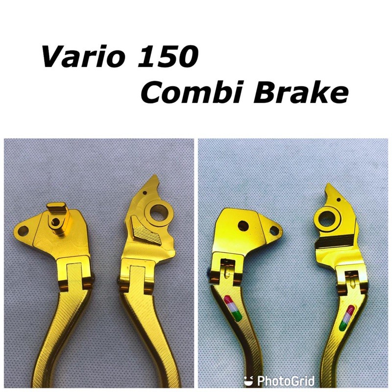 HANDLE BRMBO LIPAT SET FULL CNC VARIO 150 COMBI BRAKE VARIO 150 NEW MIO BEAT SATRIA FU