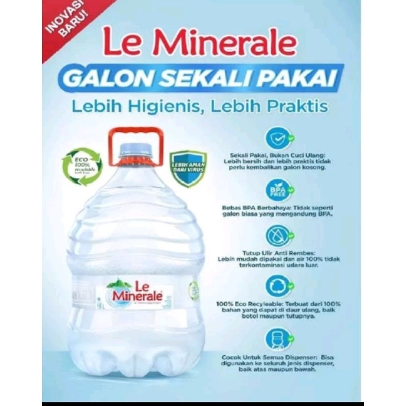 

Le mineral galon murah