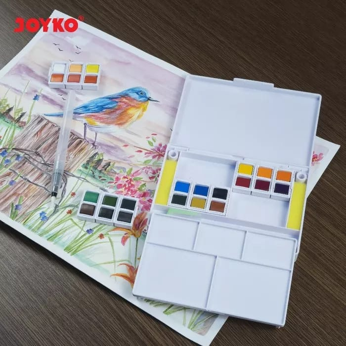 

JOYKO WATERCOLOR WC-2001 24 COLORS / CAT AIR 24 WARNA