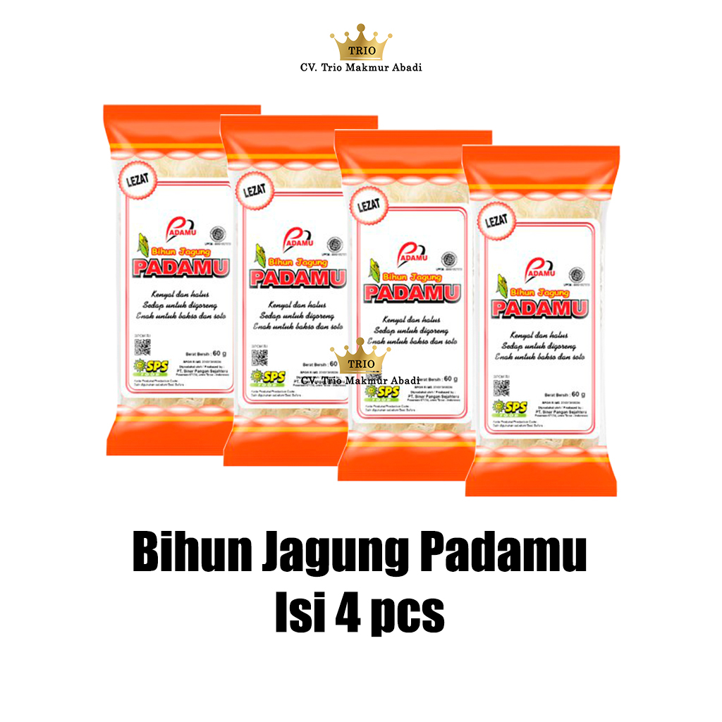 

Bihun Jagung Padamu 60g Isi 4pcs