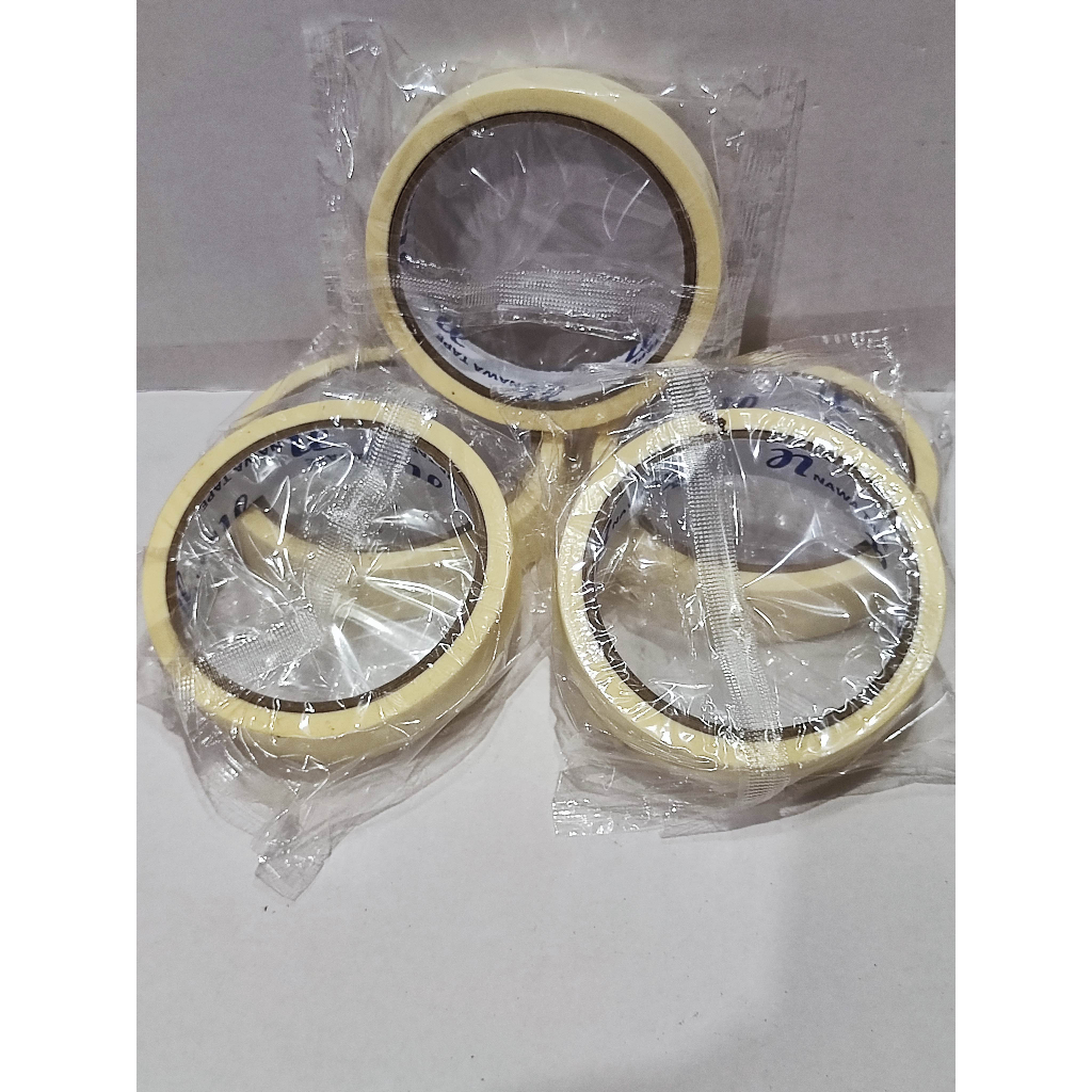 

Lakban Kertas / Masking Tape uk 20 x 15 Meter Murah Kualitas Super