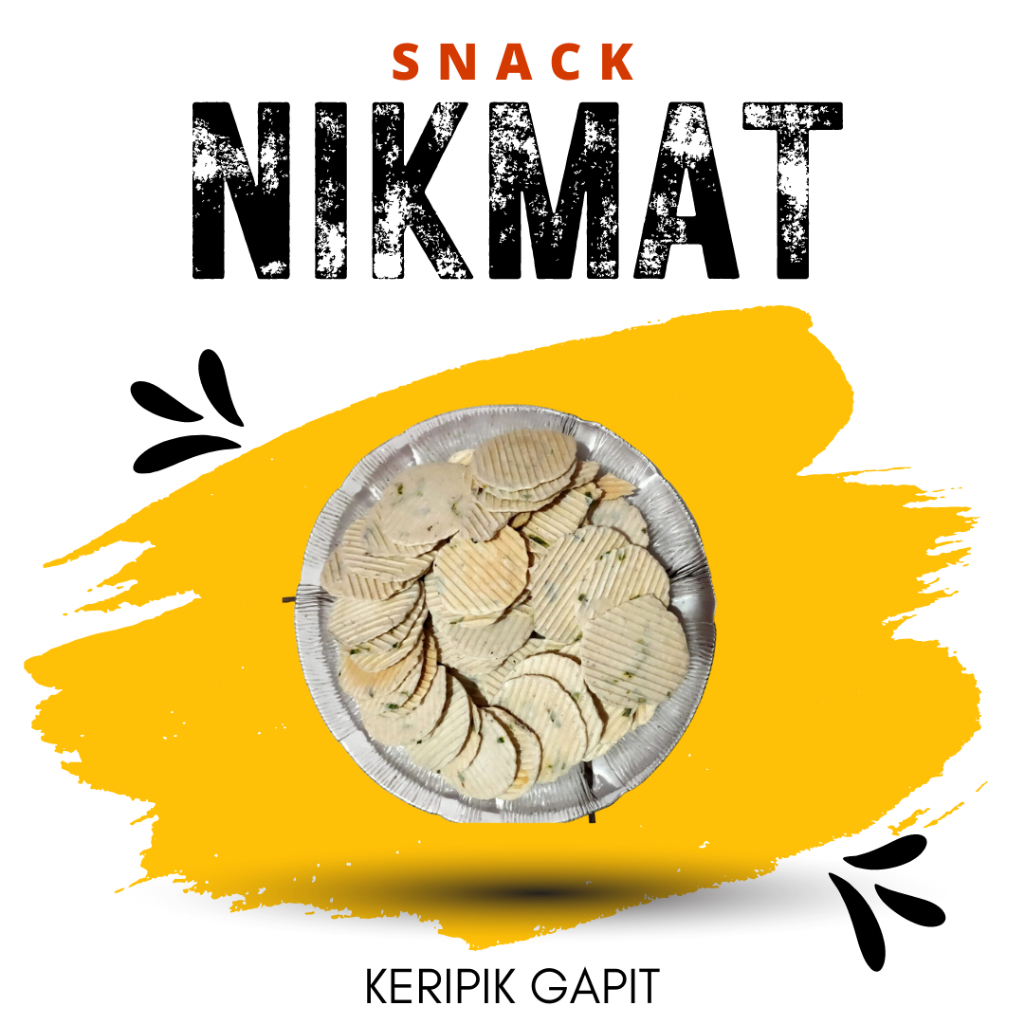 

[SNACK NIKMAT] Keripik Gapit / Gapit / Snack Cemilan Makanan Ringan / Camilan Gurih Asin