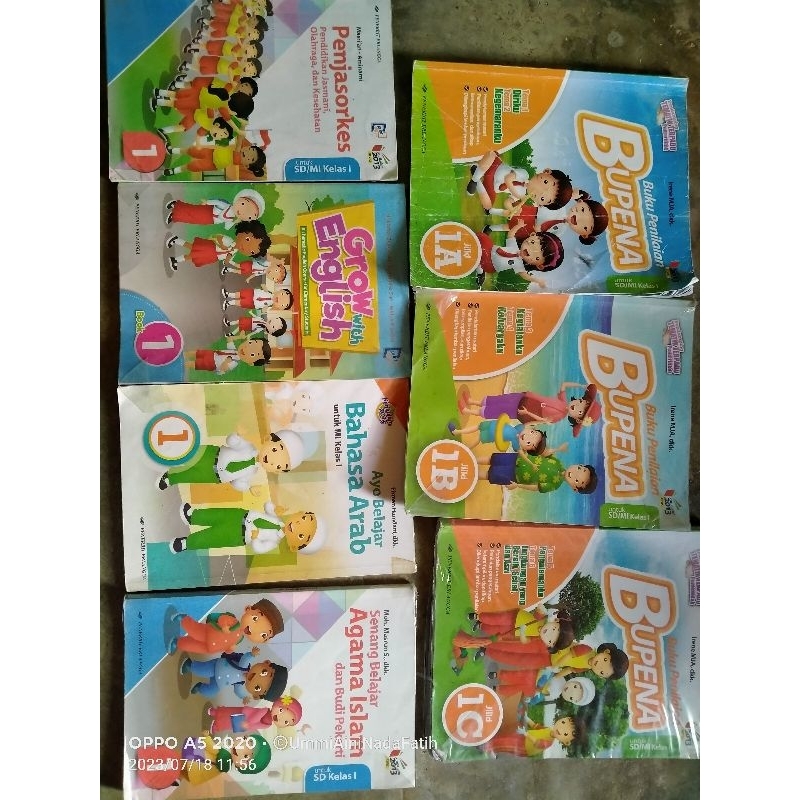 

buku bekas layak pakai kelas 1 SD/MI