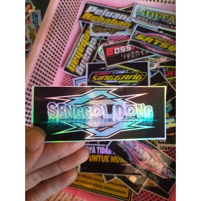

Sticker Hologram Murah Meriah