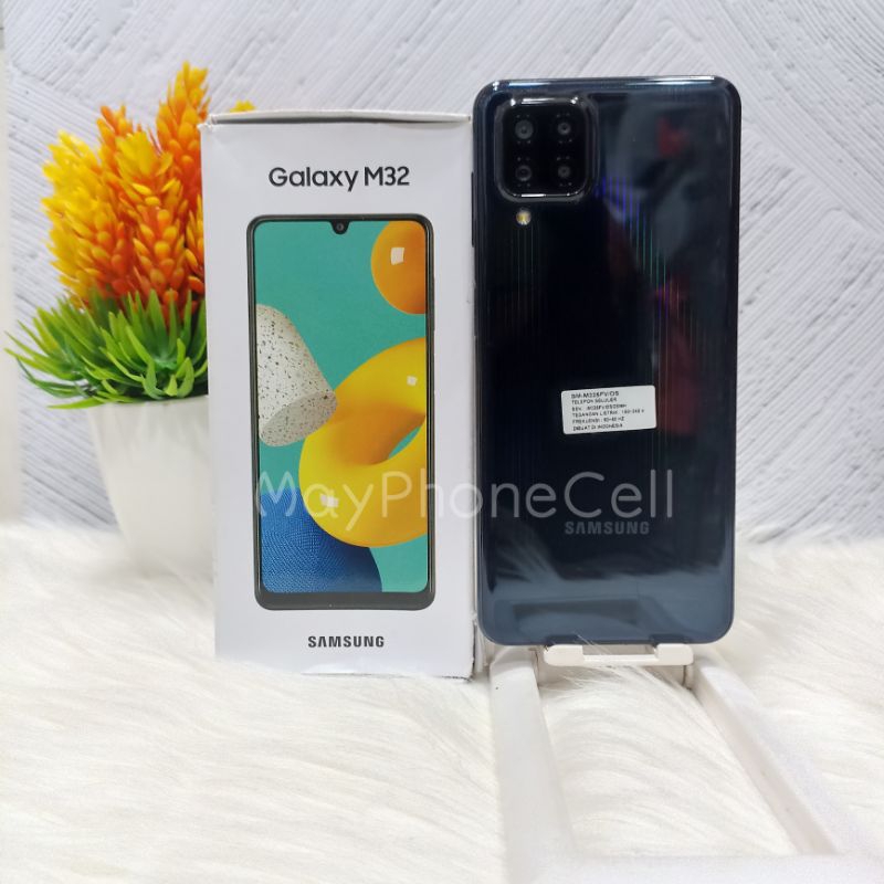 Samsung M32 8/128 GB Handphone Second Fullset