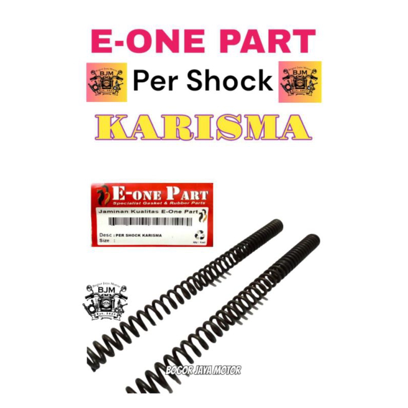 E-ONE PART PER SHOCK SHOCK DEPAN HONDA KARISMA EONE PART PERSHOK SOK DEPAN SHOCK DEPAN KARISMA PERSH