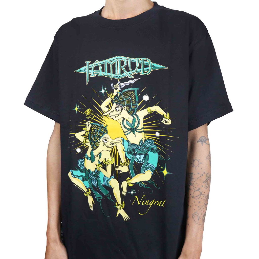 Metalgear Music 100% Cotton Baju Kaos     Original Jamrud - Ningrat Tshirt Katun S-2XL