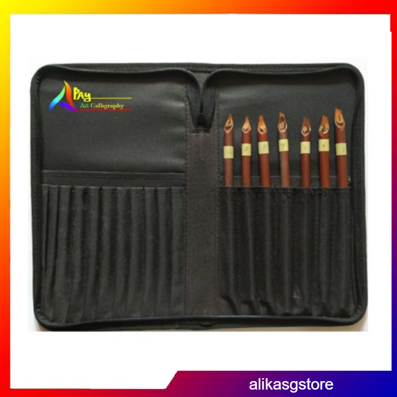 

Alat Kaligrafi 1 Paket kalam handam Gratis Tas