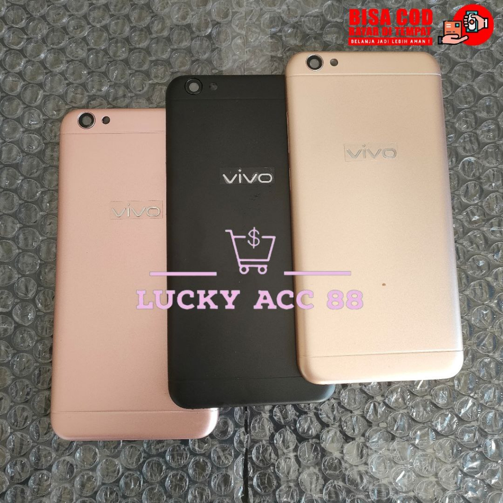 VIVO 1612 1713 - Backdoor Tutup Belakang Hp Vivo V5S Bekdor Back Cover Casing Kesing Housing