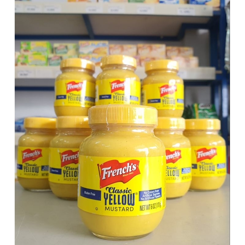 

French's Classic Yellow Mustard 6 Oz / Saus Mustard French's