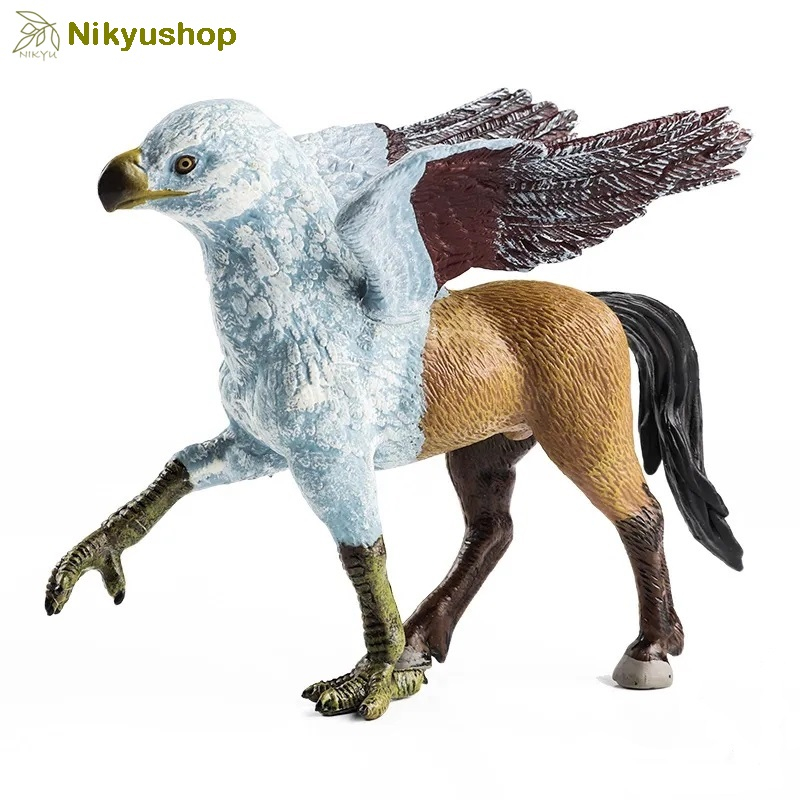 [Nikyushop] Mainan Pajangan Miniatur Griffin Hewan Mitologi Hippogriff Animal Figure