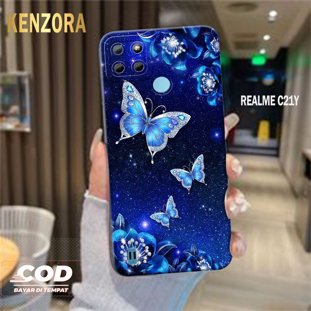 Case REALME C21Y Fashion Case Kenzora Case Kartun Cute Hardcase Softcase Kesing REALME C21Y Cover Si