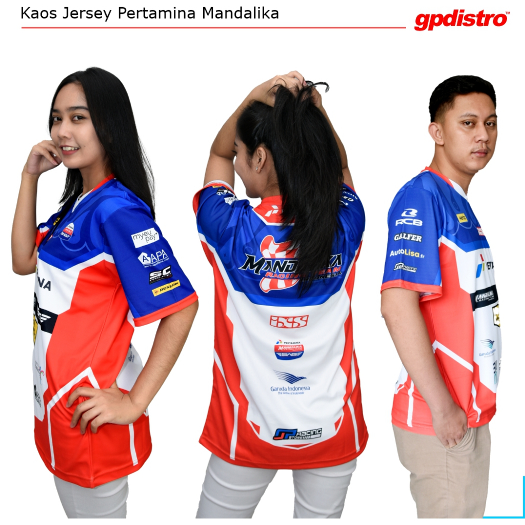 Kaos Jersey Premium Motogp Pertamina Mandalika Racing Team
