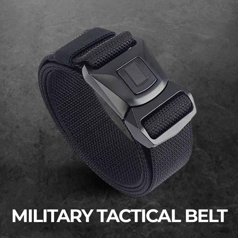 Tali Ikat Pinggang Pria Tactical Military Nilon Canvas Men Belt Gesper Dewasa Keren Distro