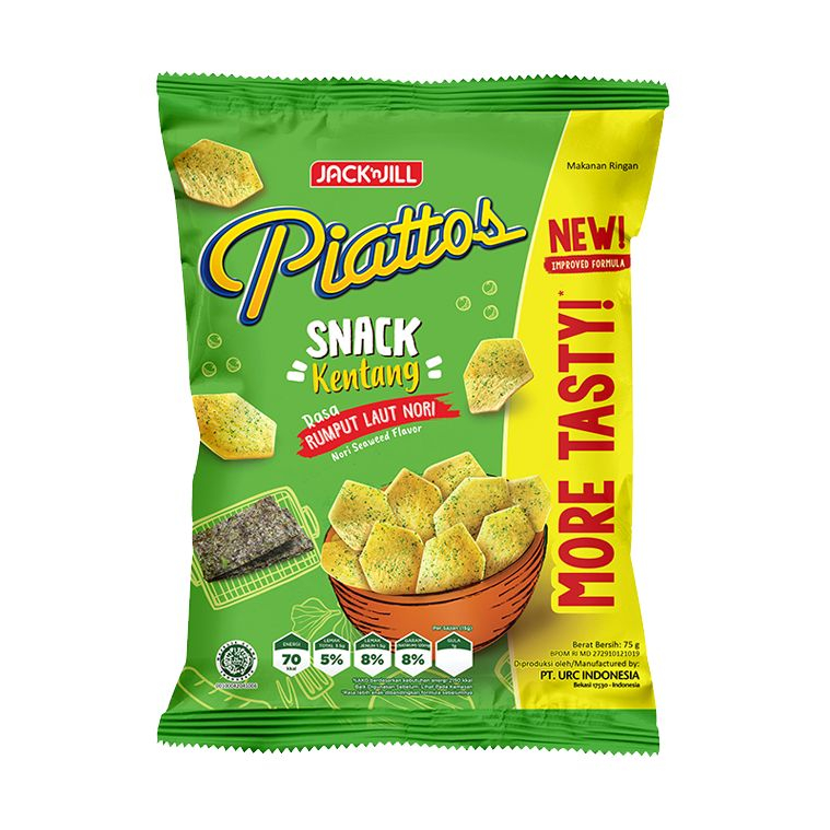 

Piattos Snack Kentang Rumput Laut 68G